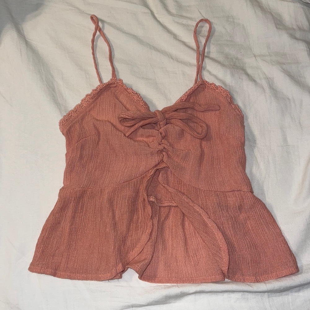 Love tree pink top size medium